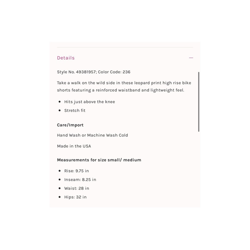 Free People MVMNT // High Rise Bike Short NWOT🌛 - Picture 10 of 13